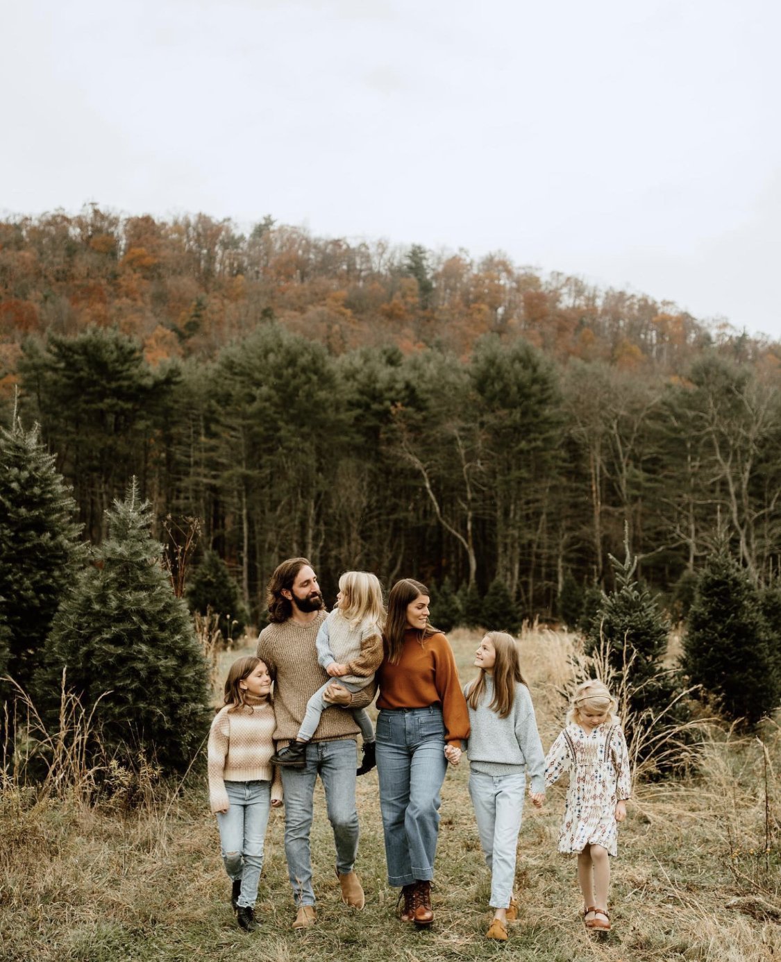 Colorful Ideas for Family Picture Outfits: Gray Edition