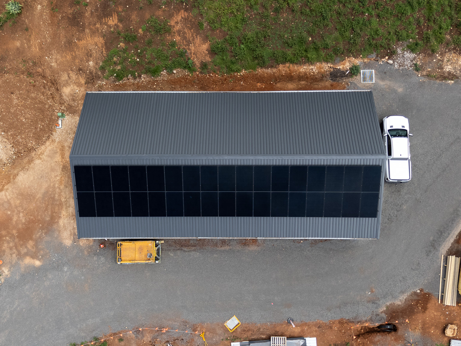 Gym Shed: Solar Panels Installed — image 1