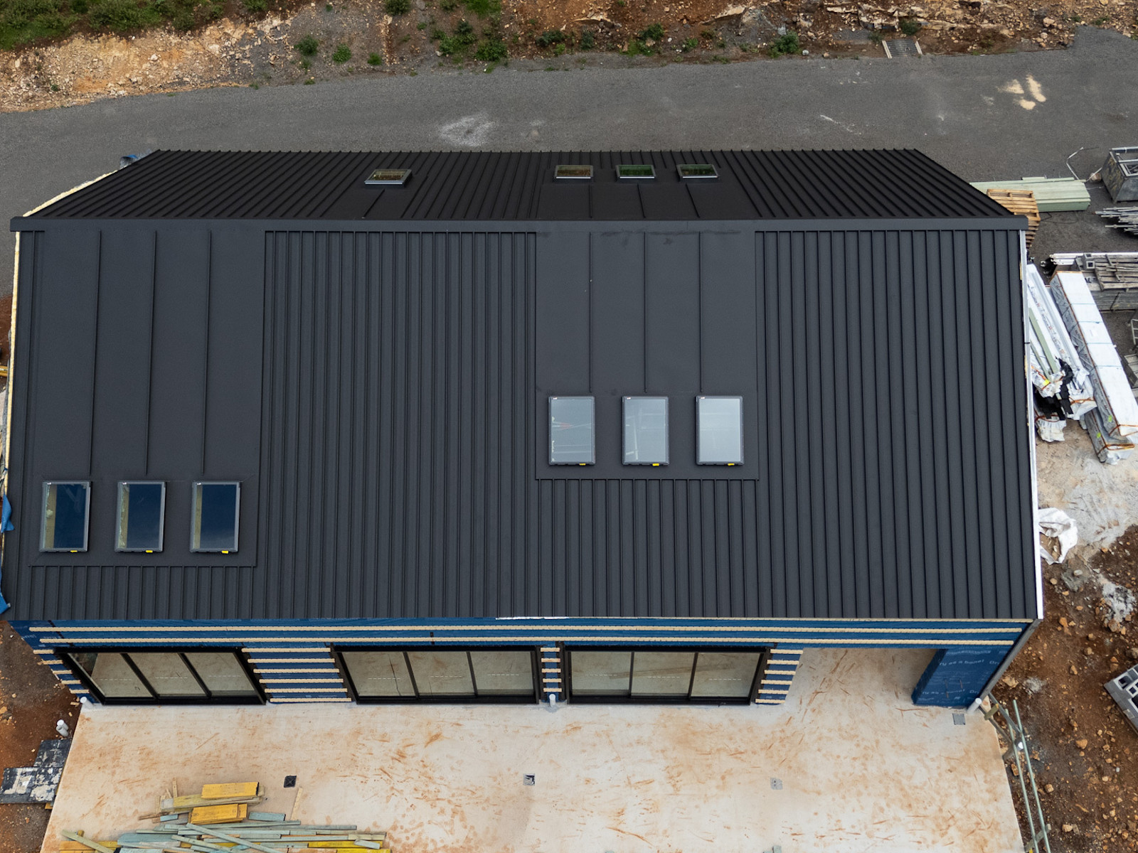 Secondary Dwelling: Wrapped and Skylights Installed — image 3