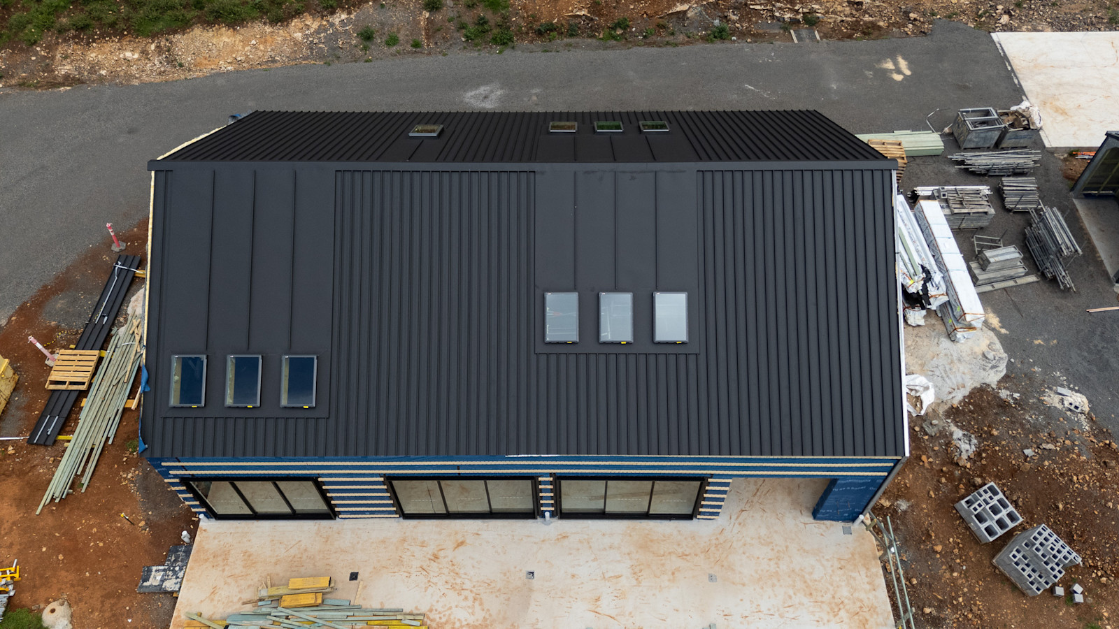 Secondary Dwelling: Wrapped and Skylights Installed — image 3