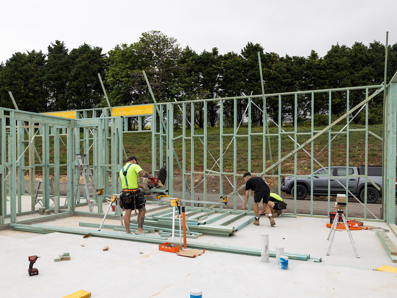 Secondary Dwelling: Framing Begins — image 1