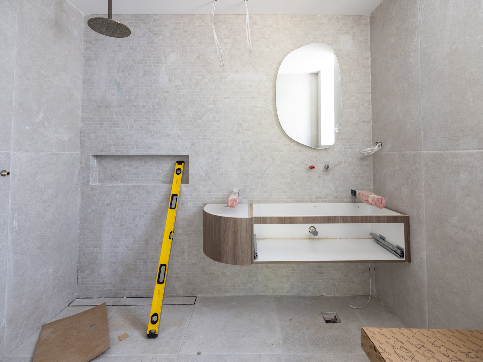 Bathroom Finishes Underway — image 5