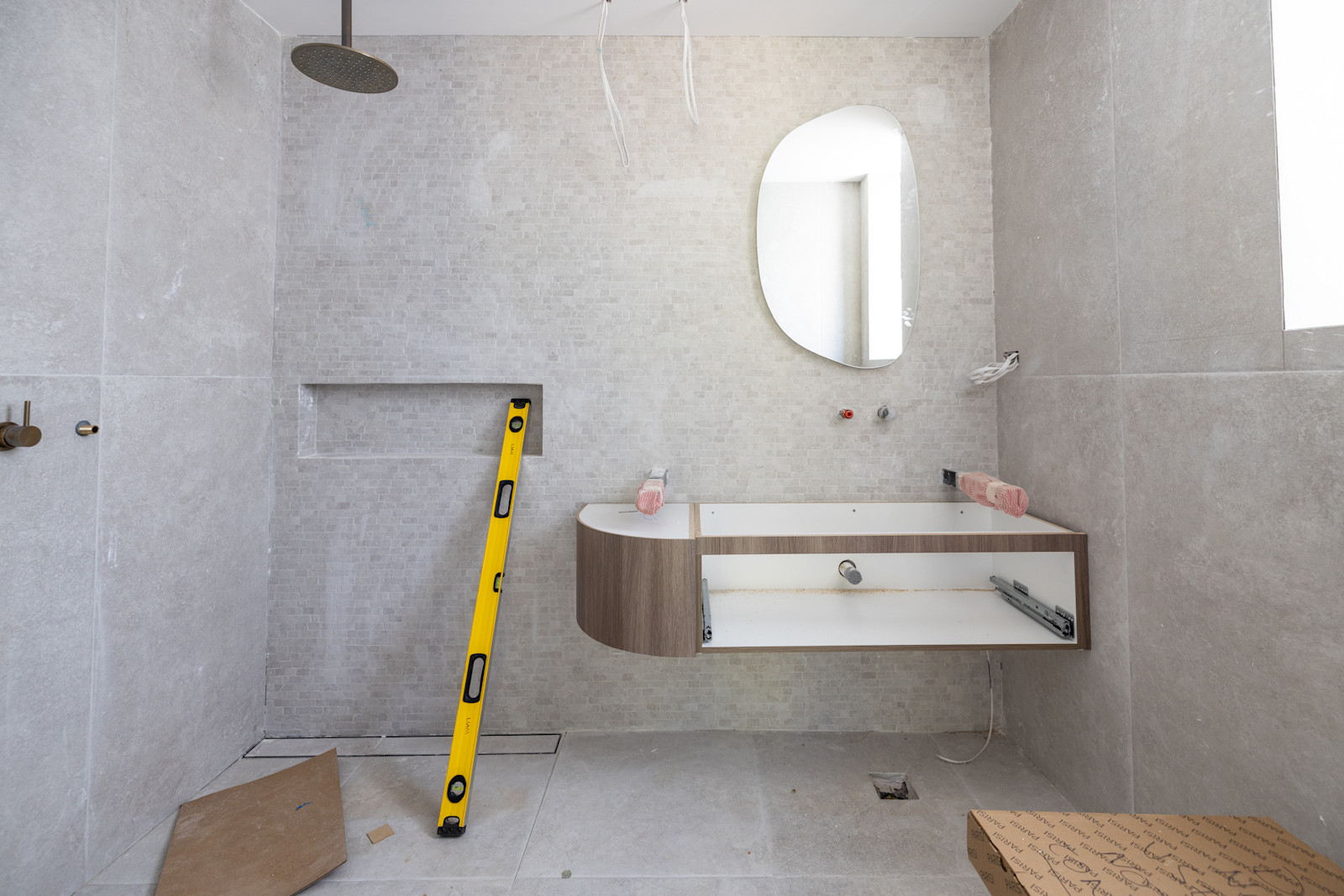 Bathroom Finishes Underway — image 5