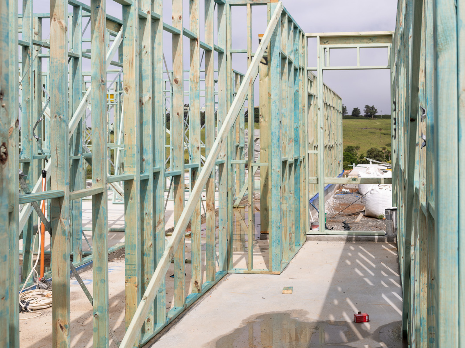 Main Dwelling: Framing Begins — image 2