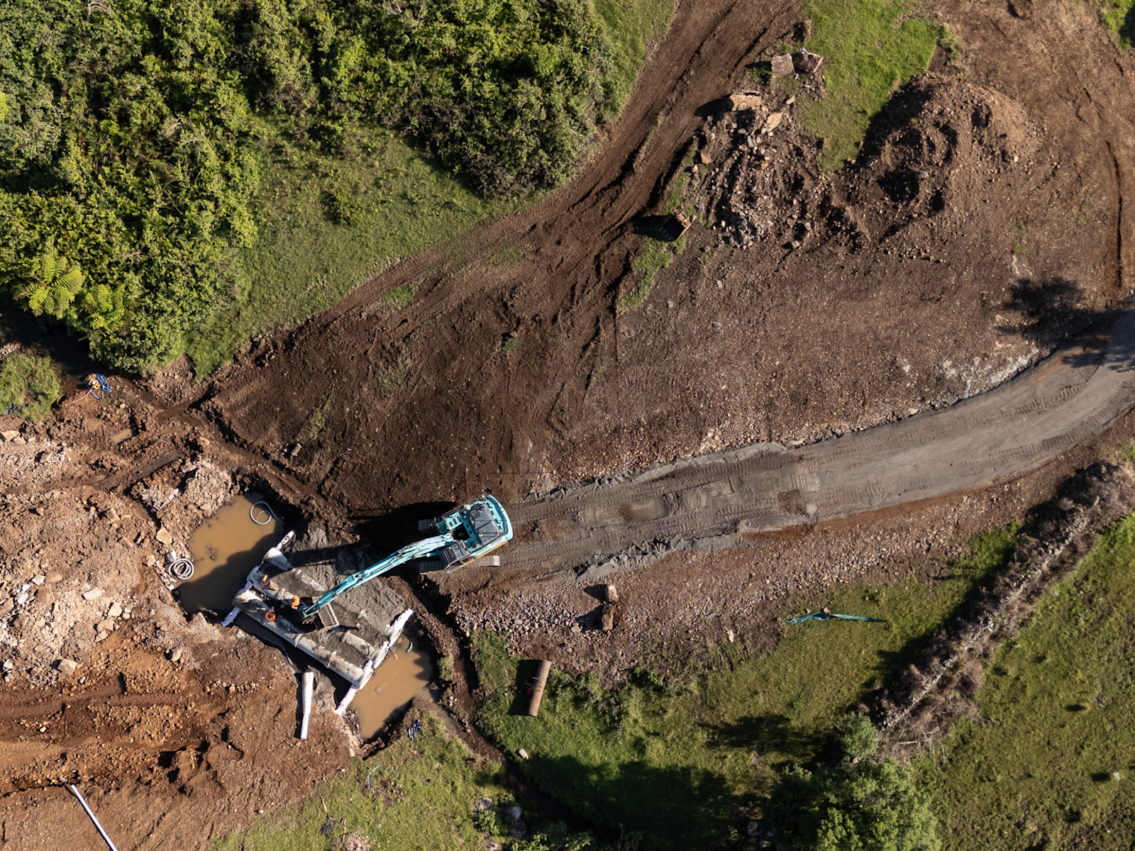 Pipes are in — image 1