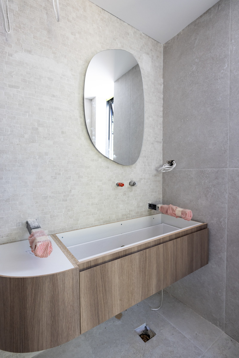 Bathroom Finishes Underway — image 10