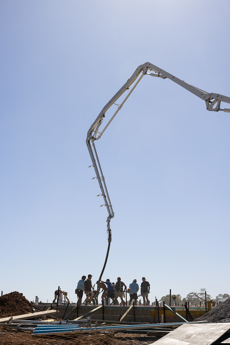Main Pavilion Foundation Pour — image 9