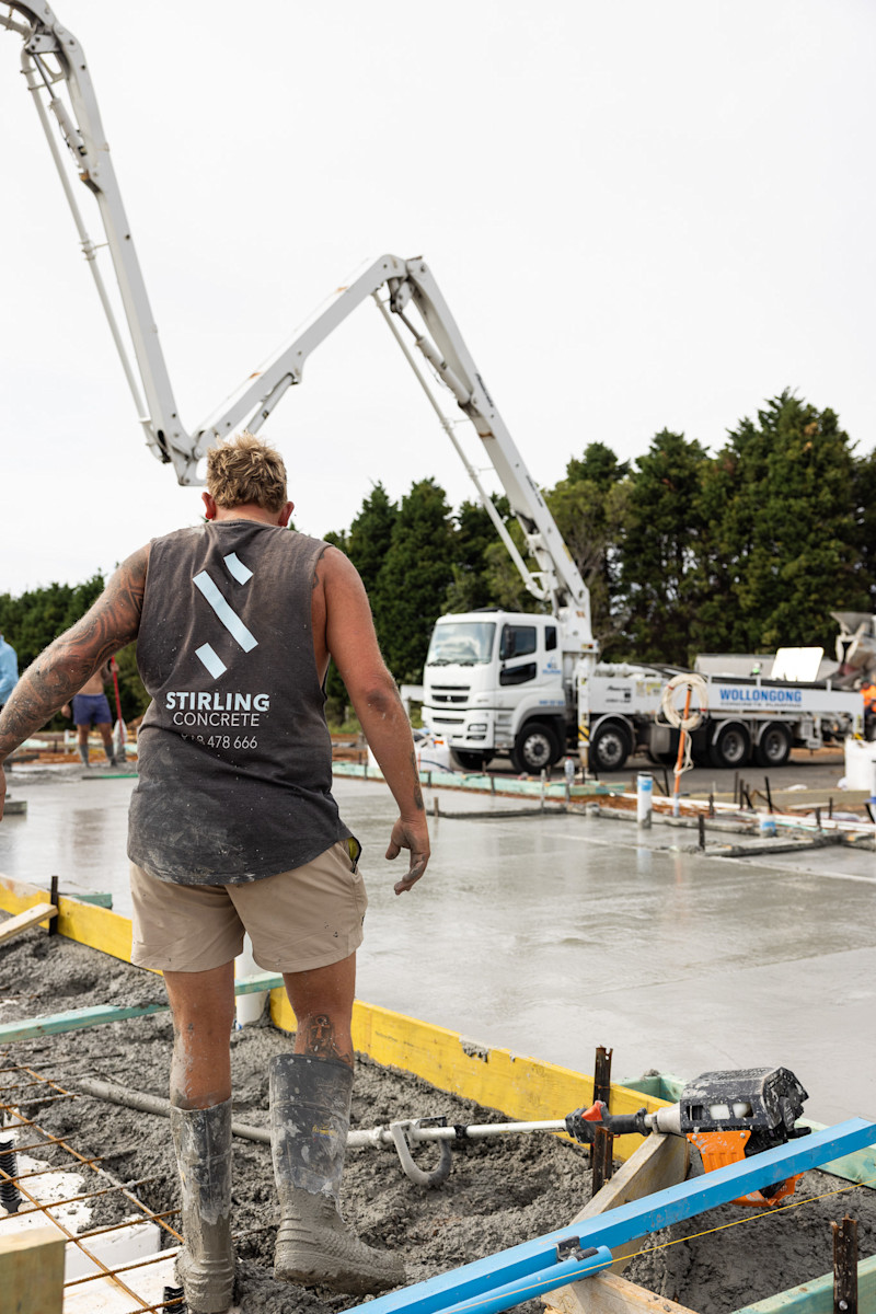 East Wing Foundation Pour — image 7
