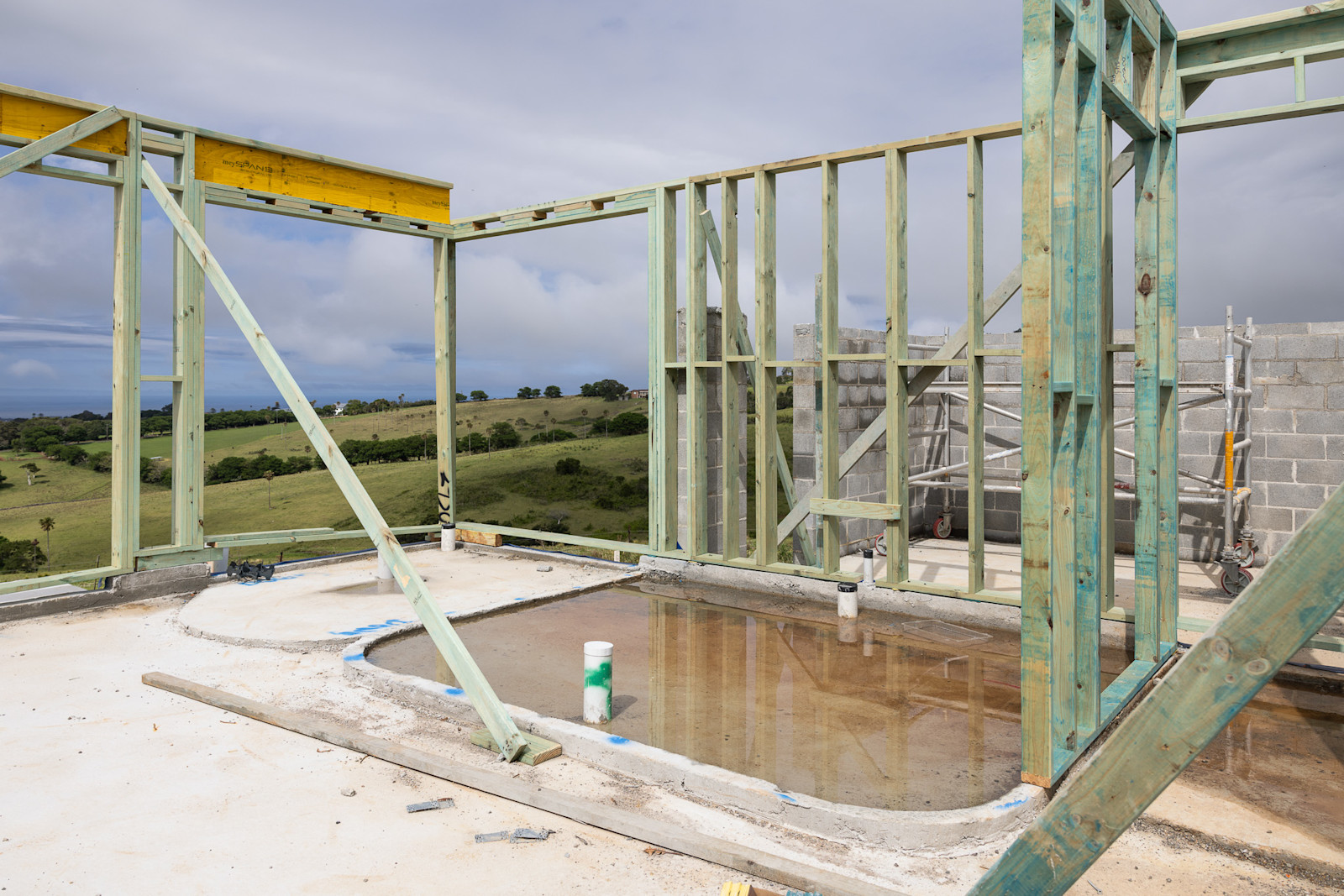Main Dwelling: Framing Begins — image 3