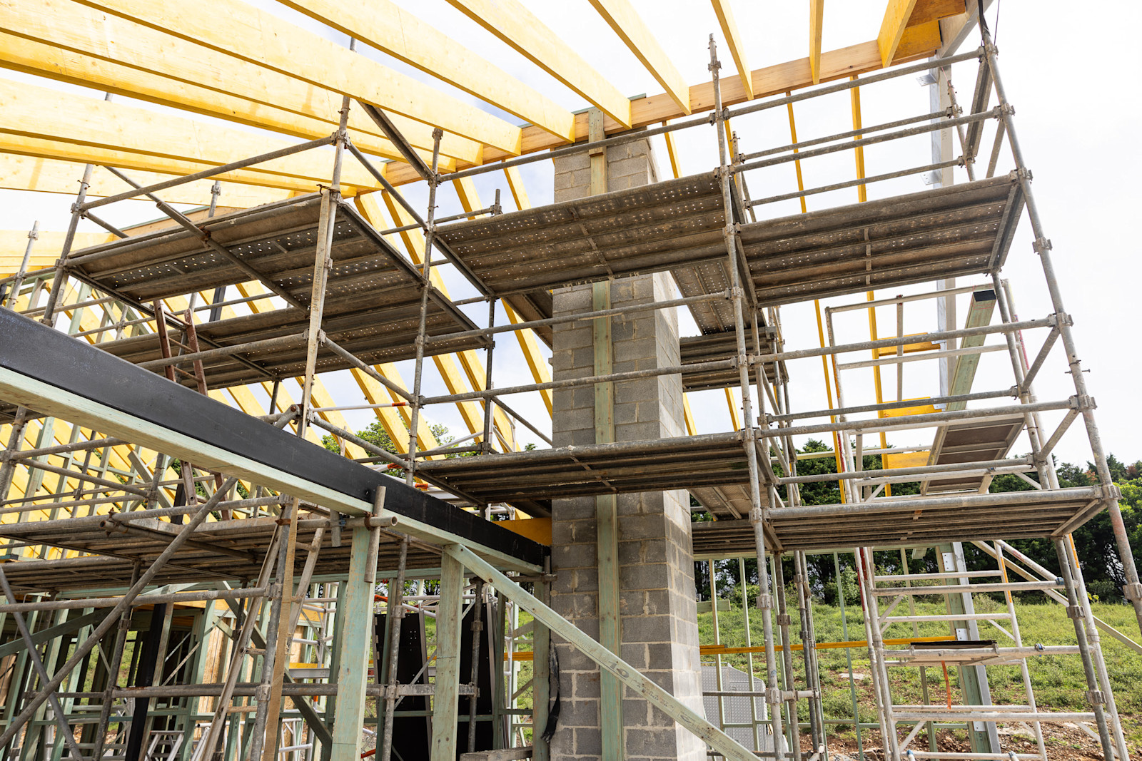 Secondary Dwelling: Trusses Up — image 4