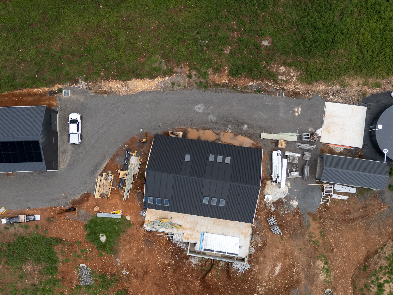 Secondary Dwelling: Wrapped and Skylights Installed — image 4