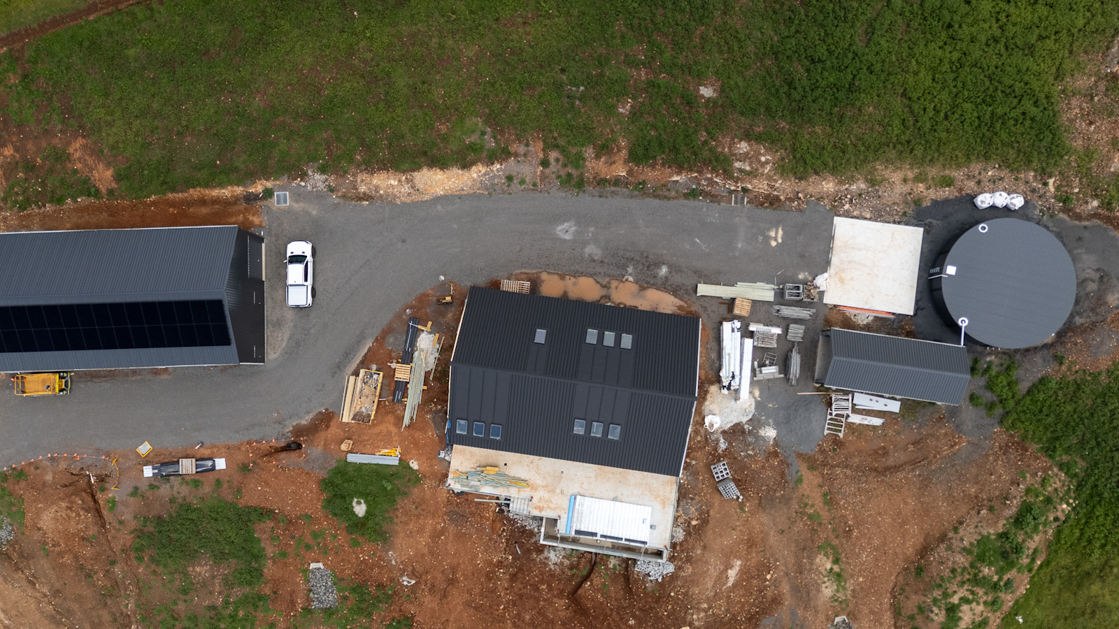 Secondary Dwelling: Wrapped and Skylights Installed — image 4