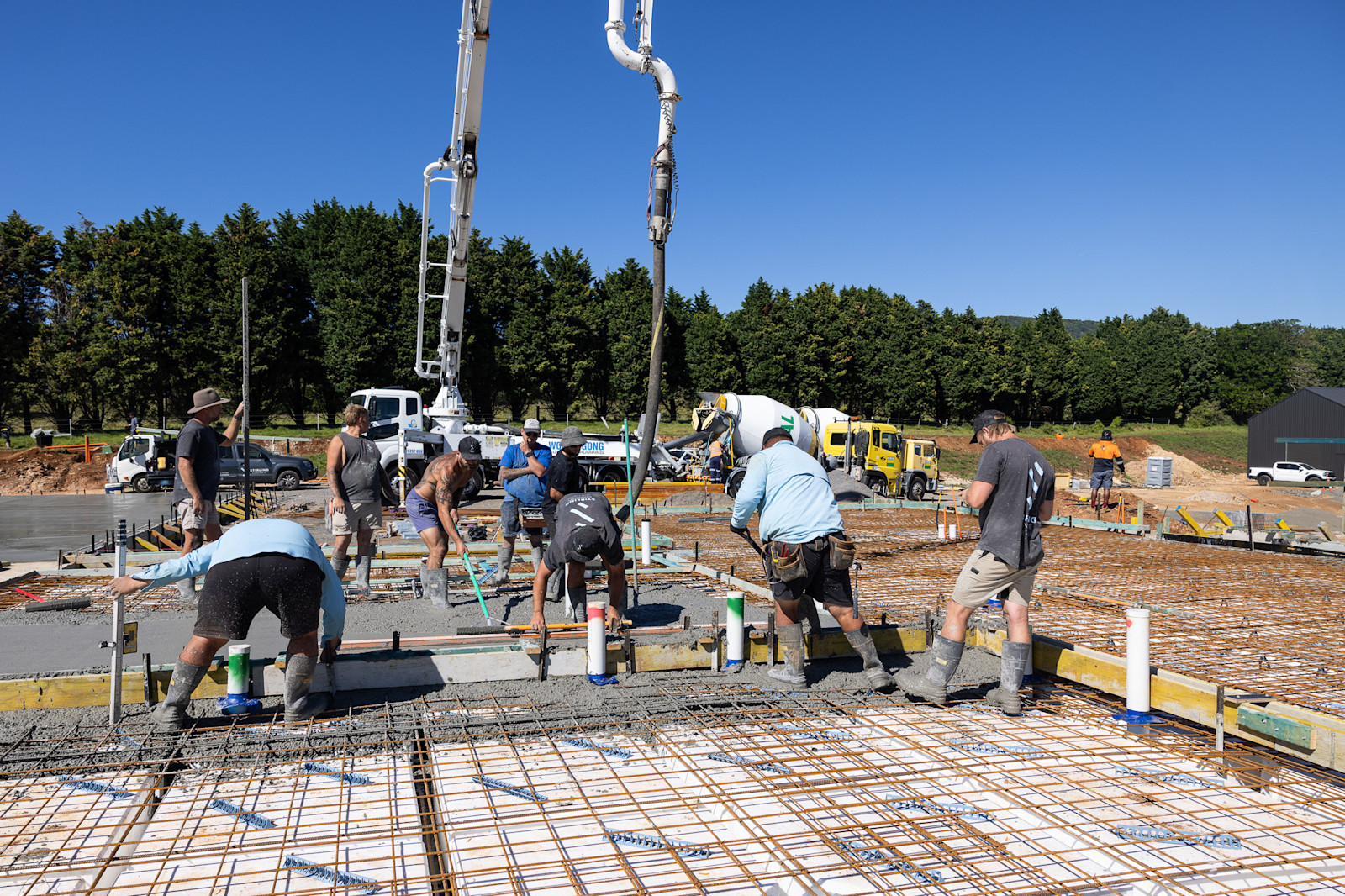 Main Pavilion Foundation Pour — image 5
