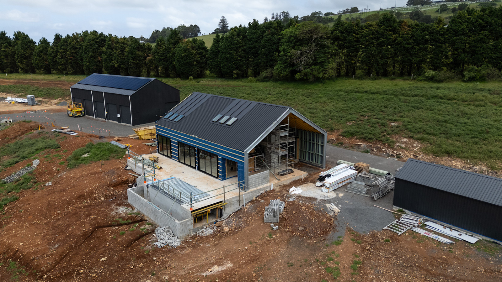 Secondary Dwelling: Wrapped and Skylights Installed — image 2