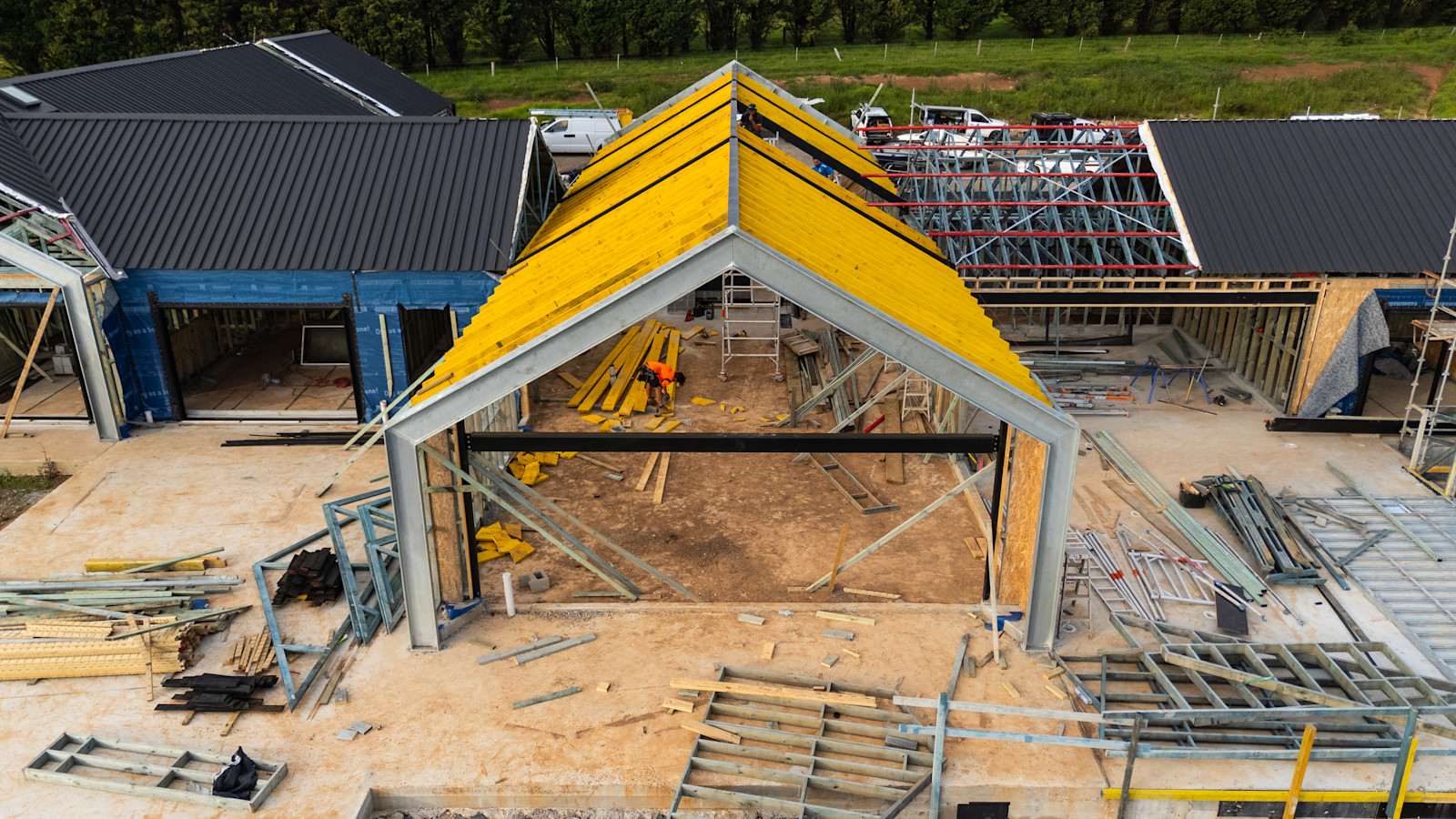 Primary Dwelling: Steel Frames Locked In — image 5