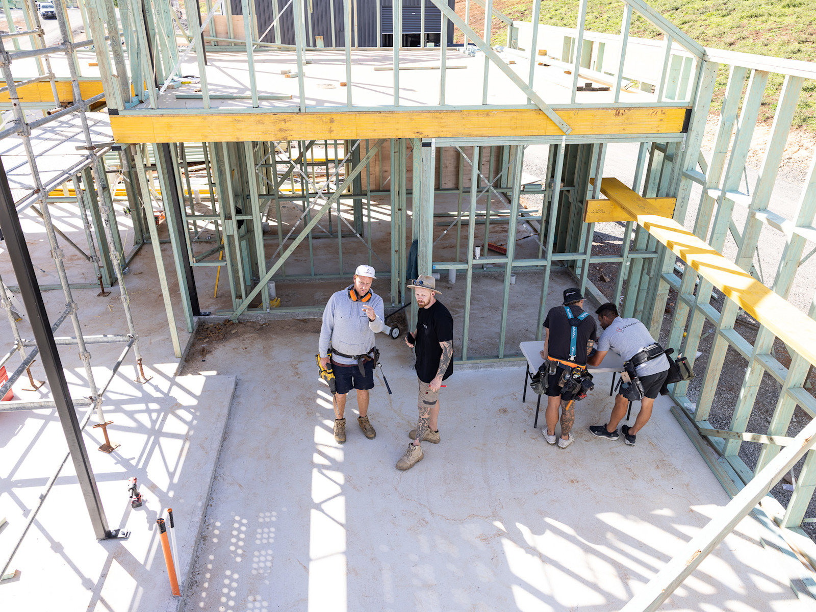 Secondary Dwelling: Trusses Up — image 3