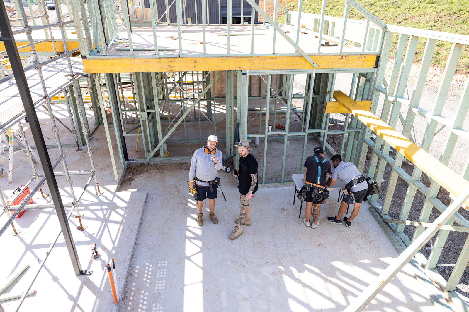 Secondary Dwelling: Trusses Up — image 3
