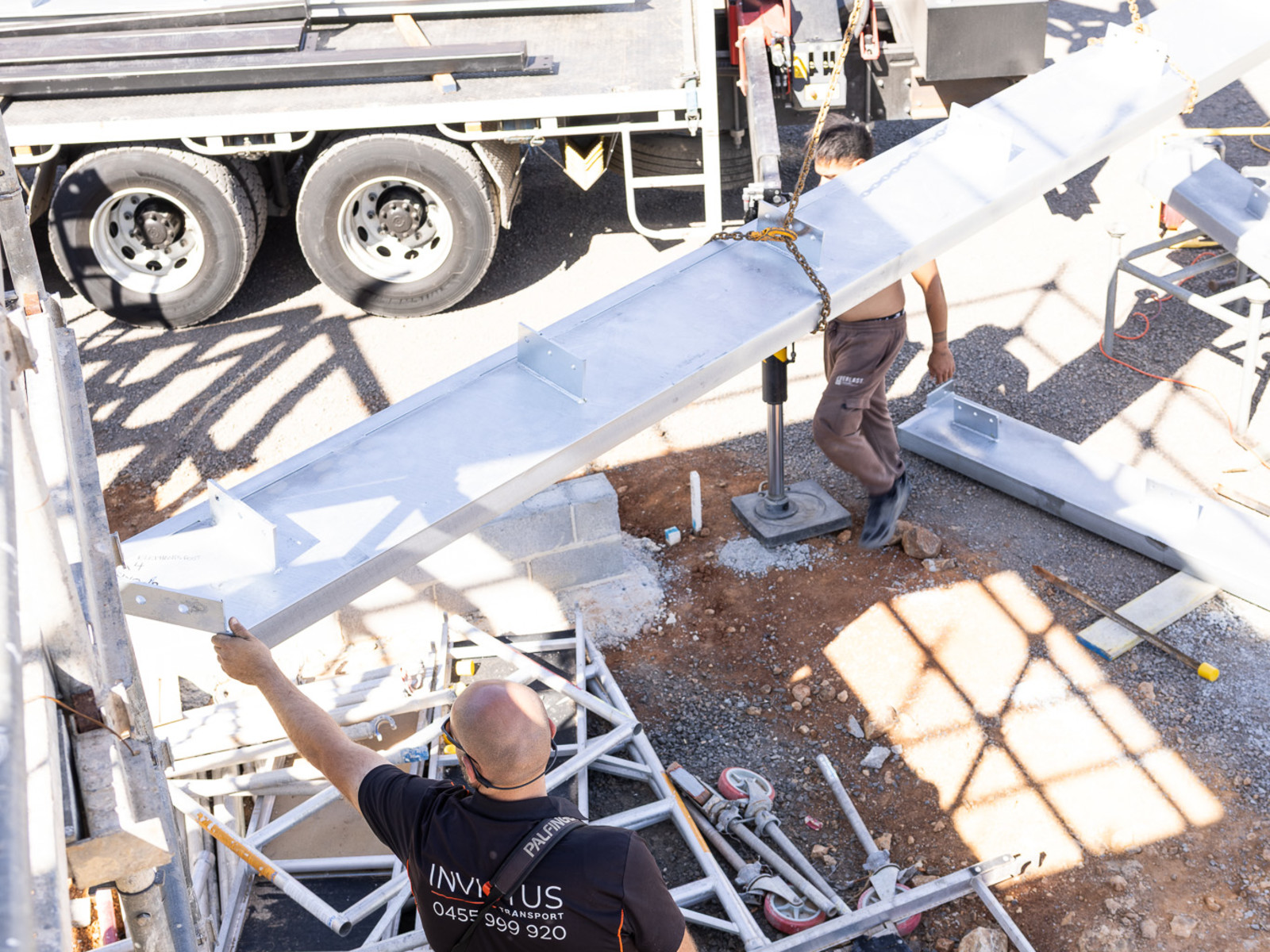 Secondary Dwelling: Trusses Up — image 8