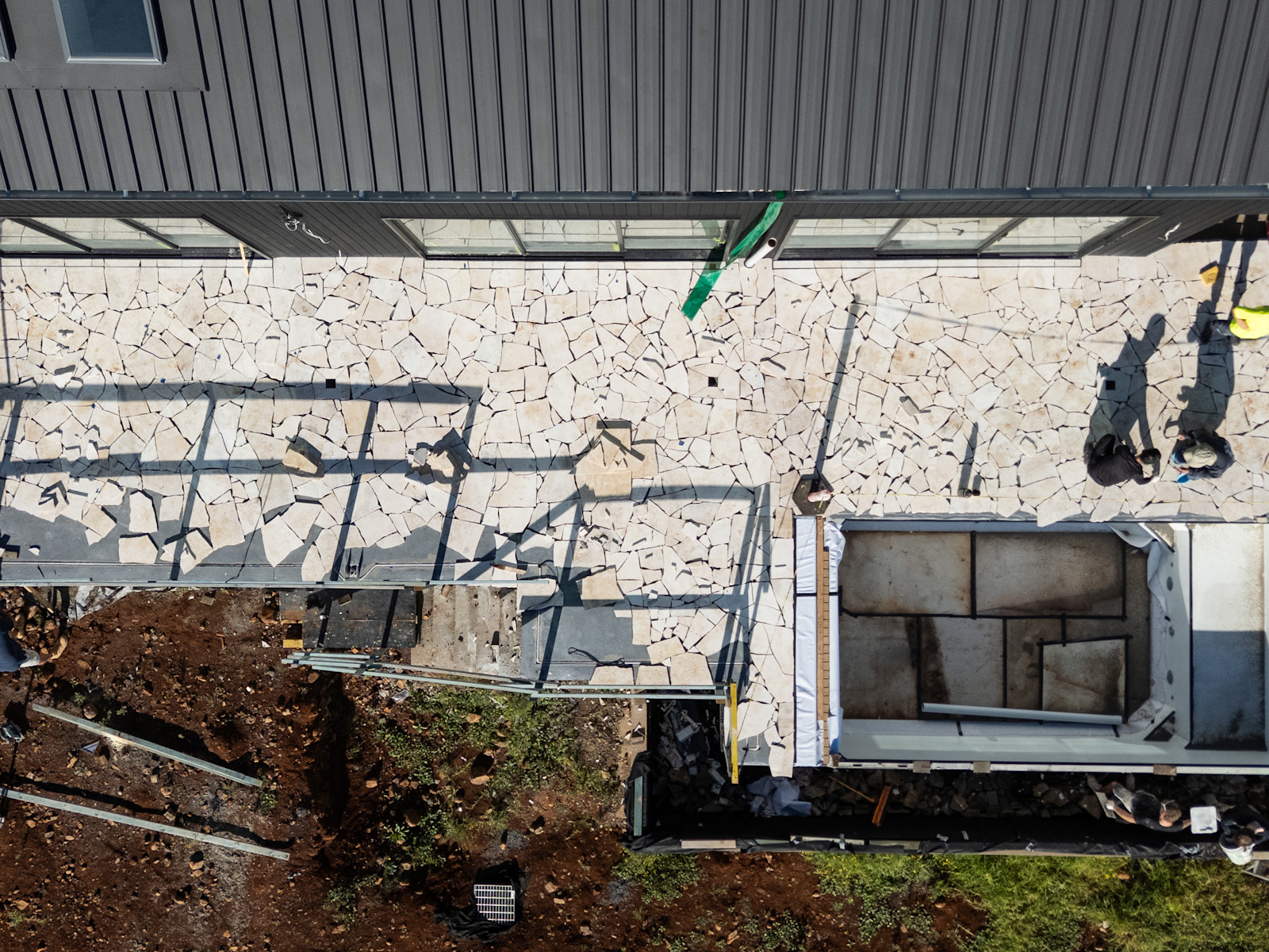 Secondary Dwelling: Crazy Pave Deck Installation — image 5