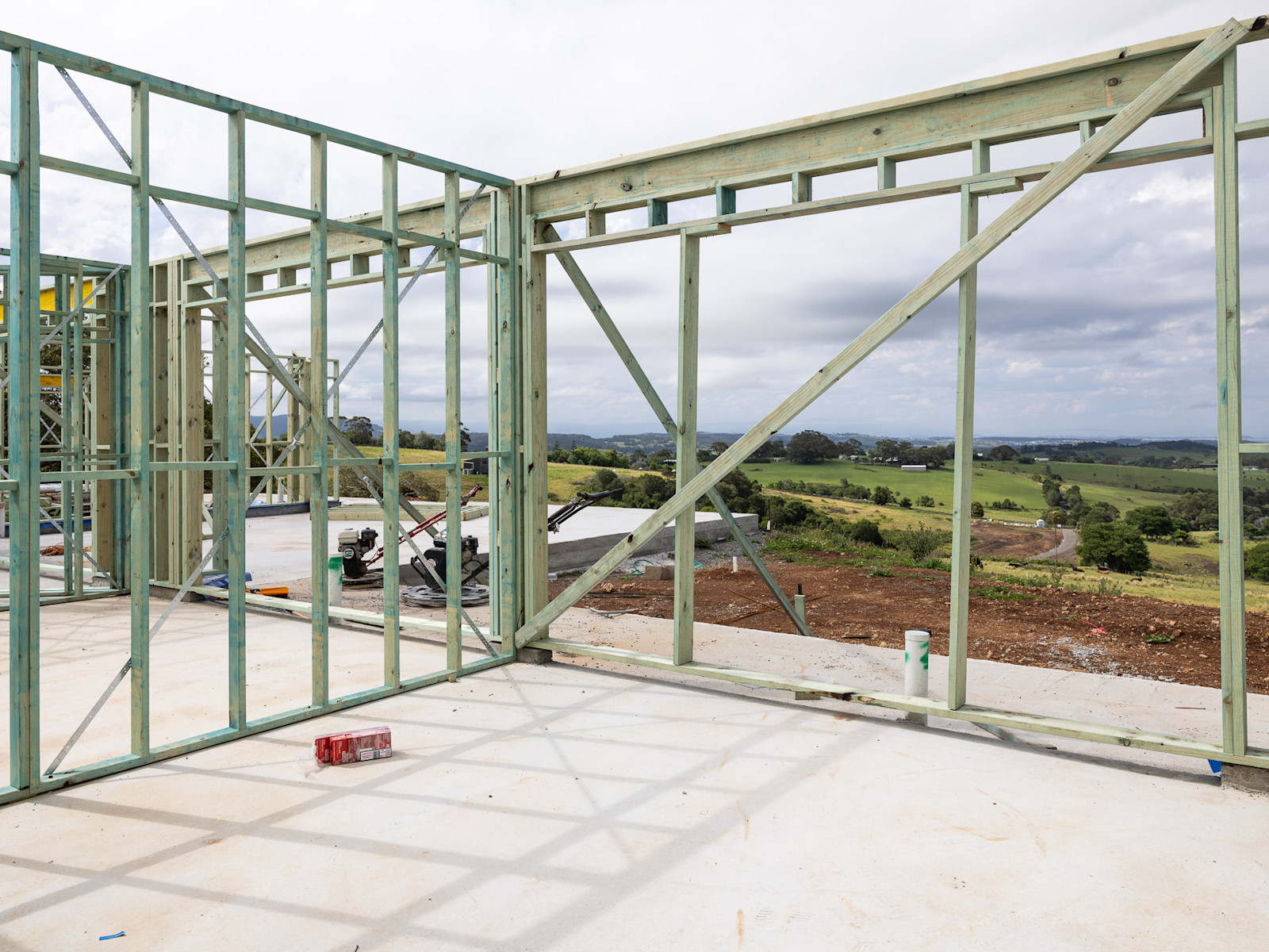 Main Dwelling: Framing Begins — image 5