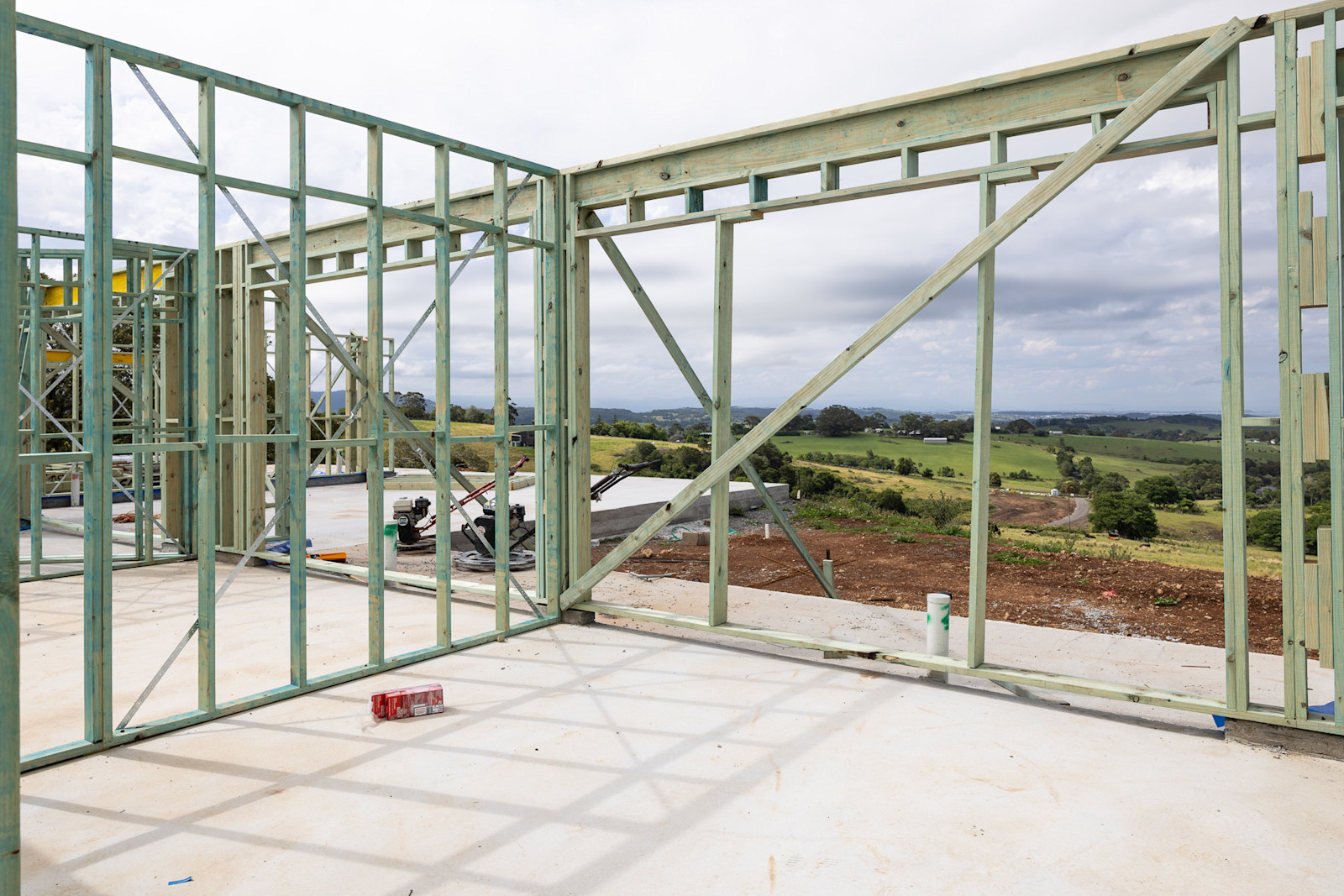 Main Dwelling: Framing Begins — image 5