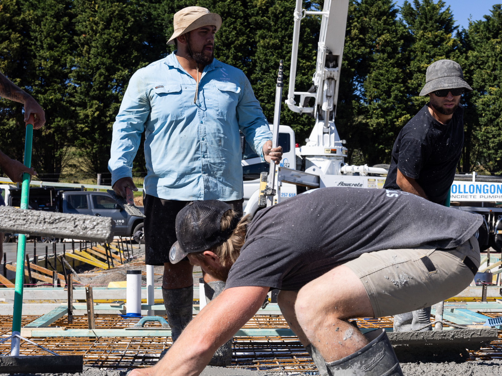 Main Pavilion Foundation Pour — image 3