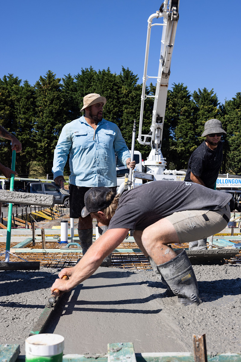 Main Pavilion Foundation Pour — image 3