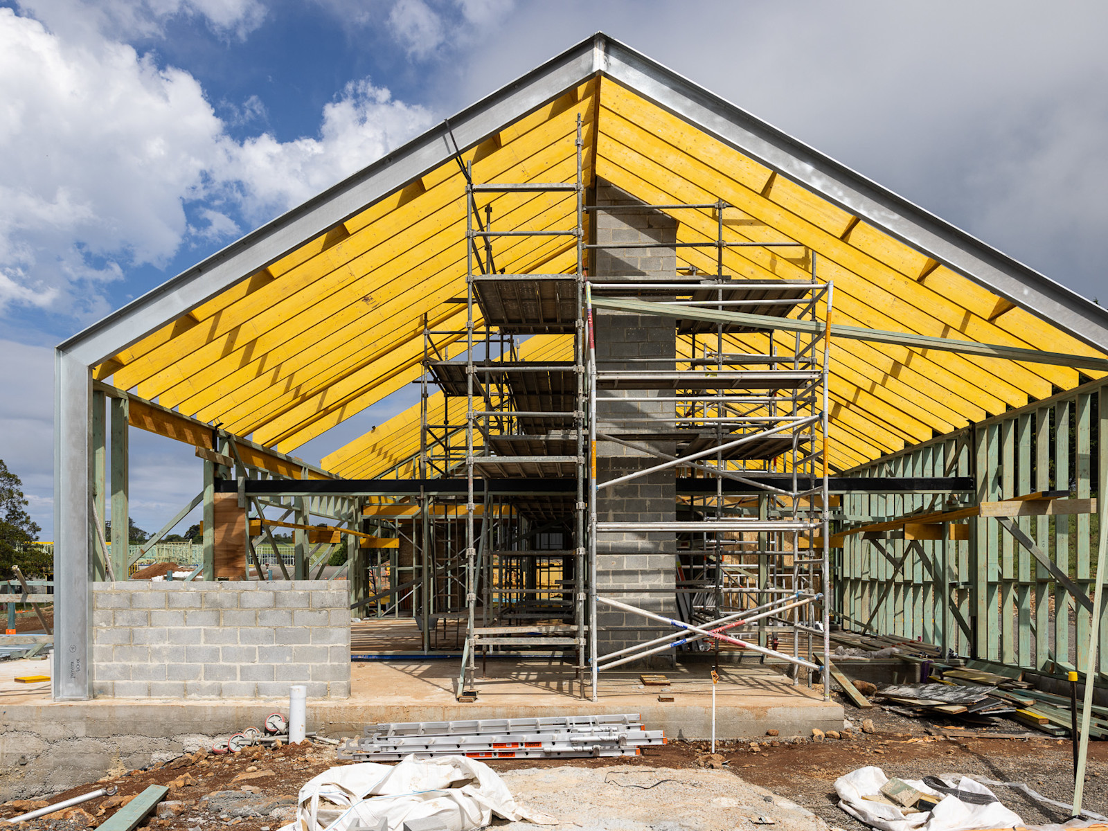 Secondary Dwelling: Trusses Up — image 10