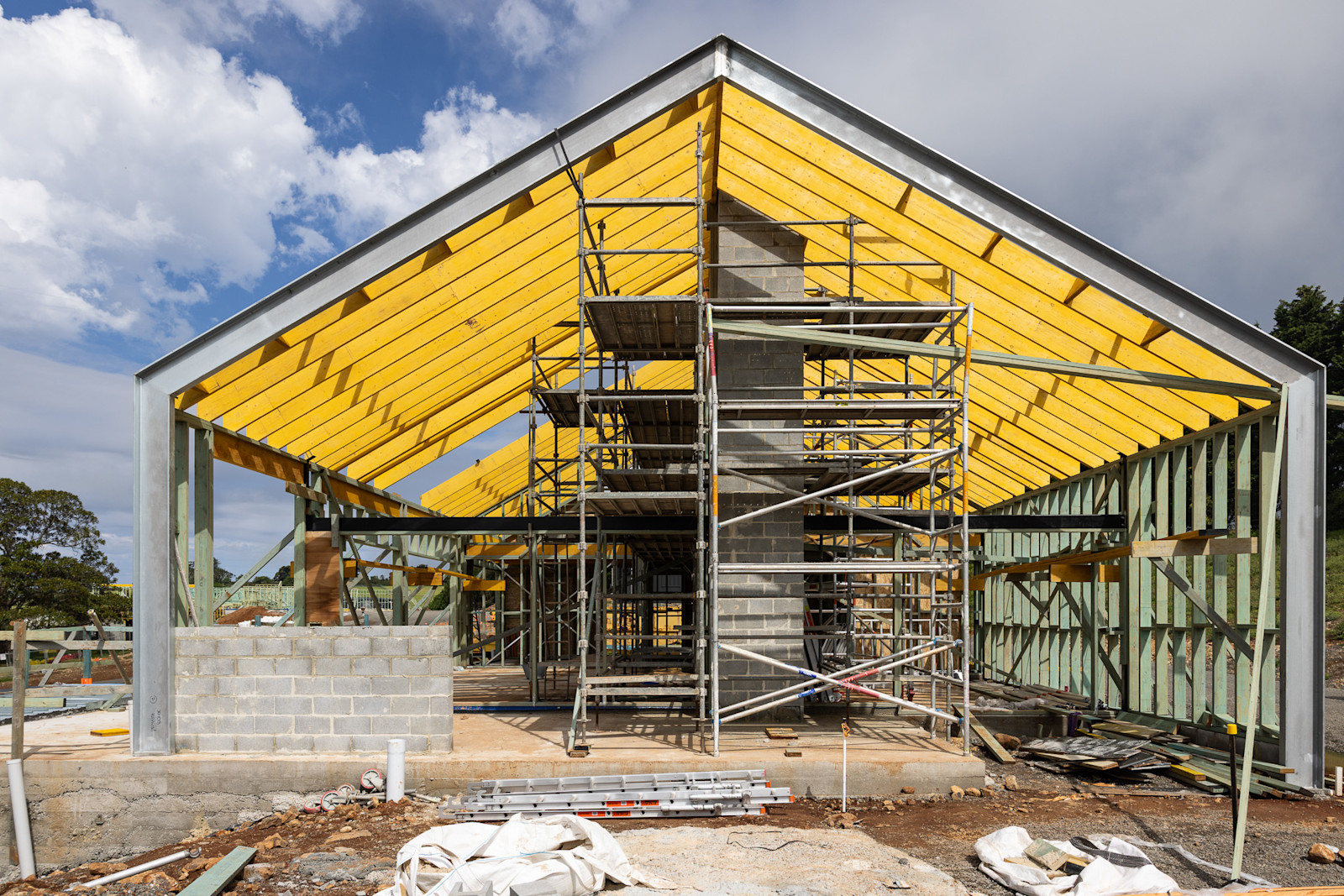 Secondary Dwelling: Trusses Up — image 10