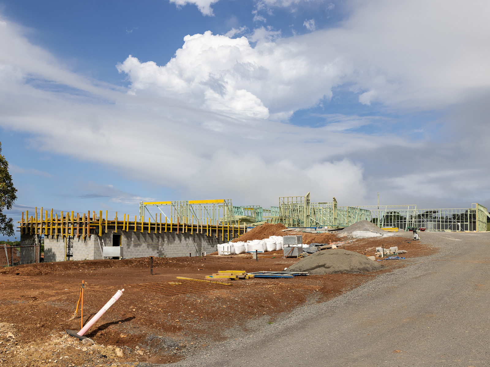 Main Dwelling: Framing Begins — image 6