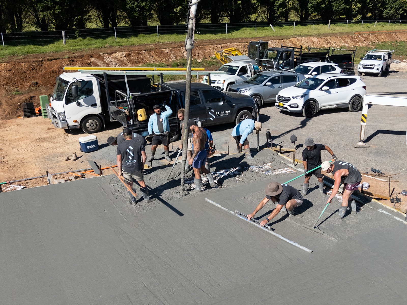 Main Pavilion Foundation Pour — image 7