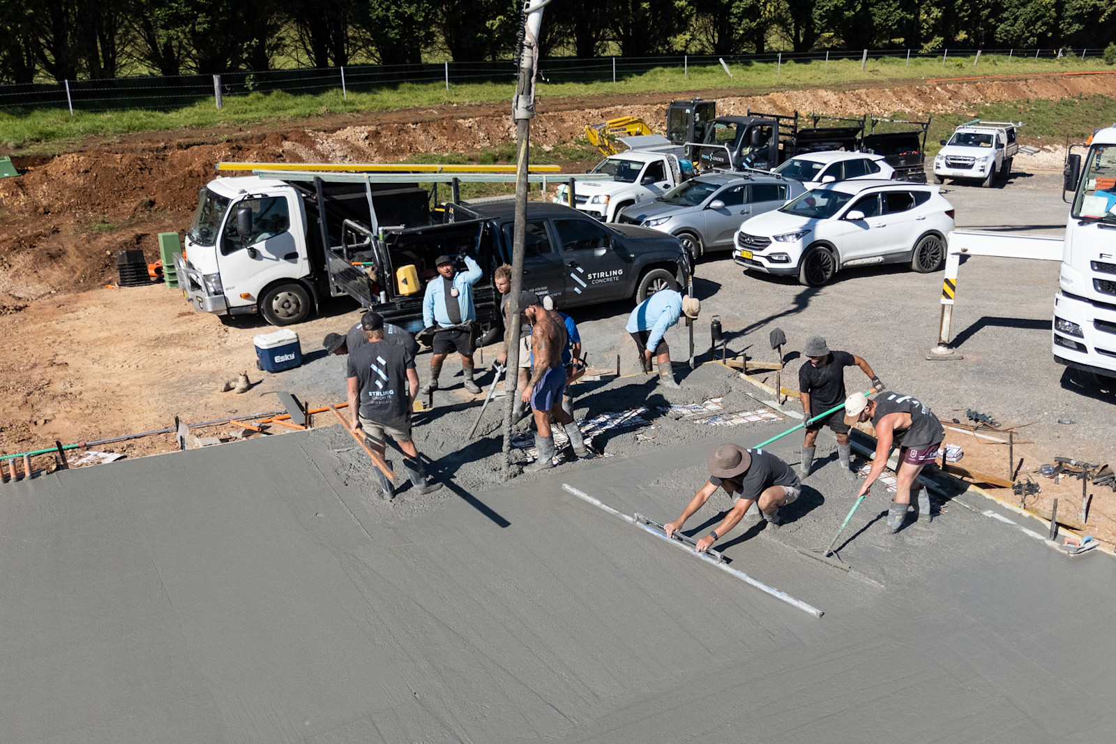 Main Pavilion Foundation Pour — image 7