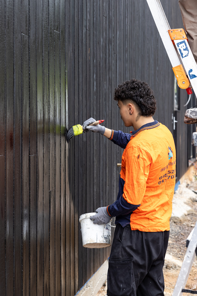 Shou Sugi Ban: Charred Timber Cladding Begins — image 5