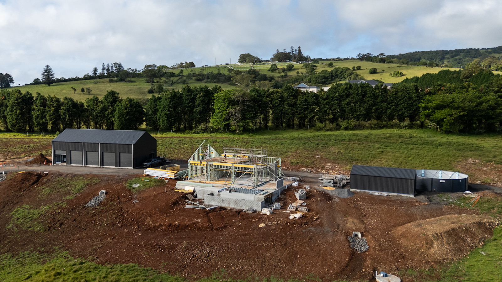 Secondary Dwelling: Framing Begins