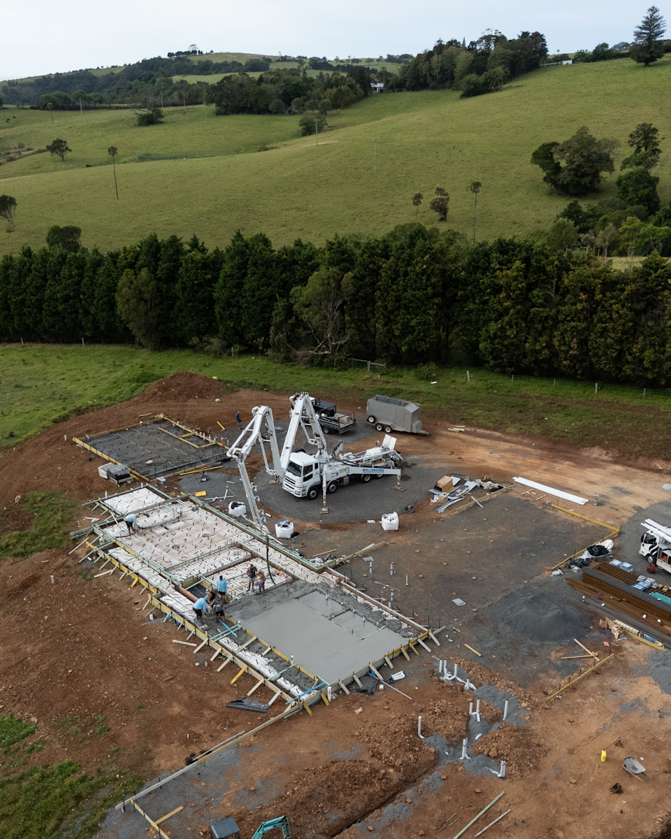 East Wing Foundation Pour — image 5