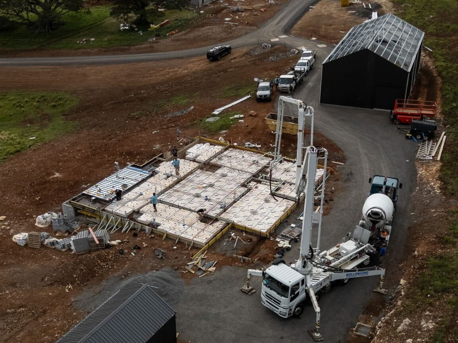 The Day Our Dream Got Real: Pouring Our Slab — image 2