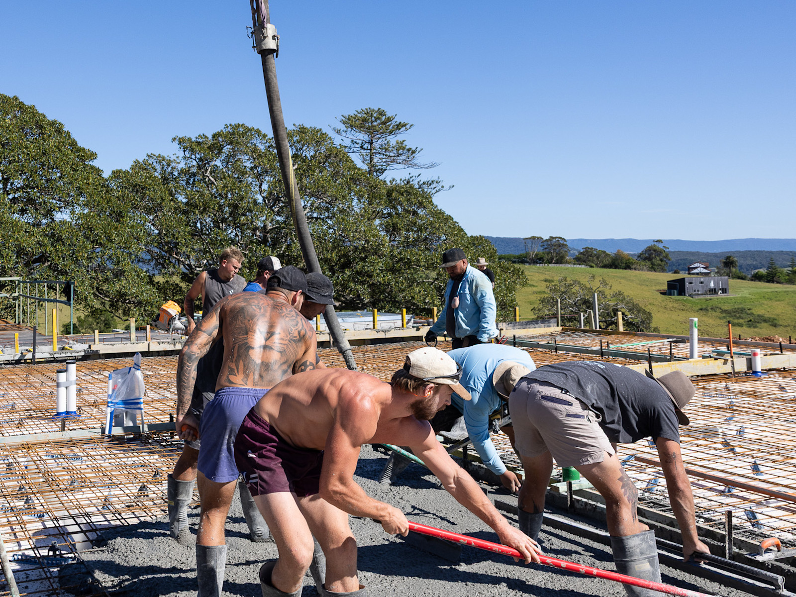 Main Pavilion Foundation Pour — image 4