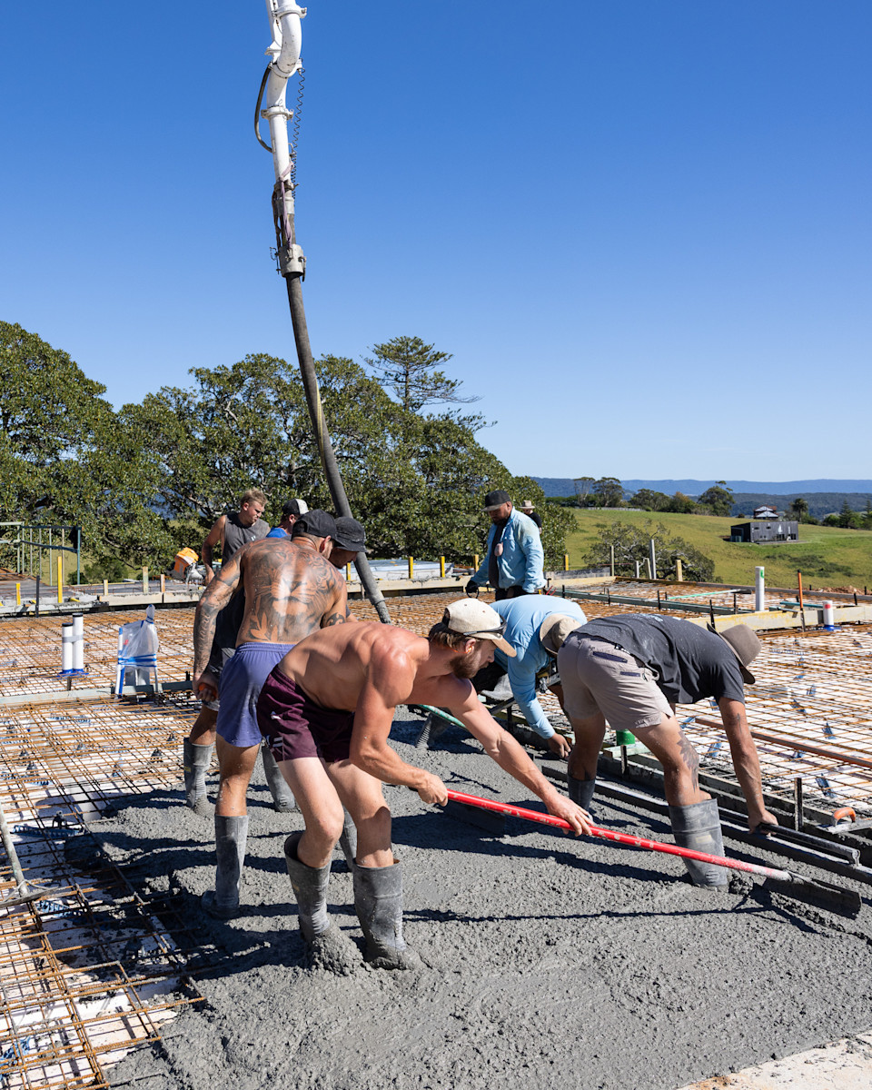 Main Pavilion Foundation Pour — image 4