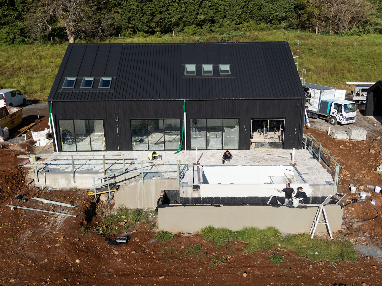 Secondary Dwelling: Crazy Pave Deck Installation — image 1