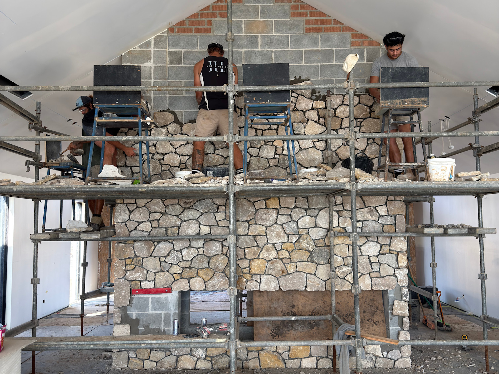 Progress update: The Main Fireplace. — image 2