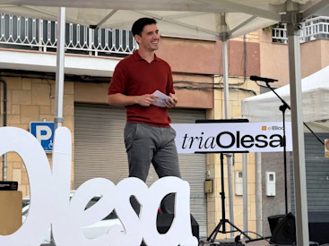 Marc Serradó, acte de presentació del candidat 27 de setembre de 2026