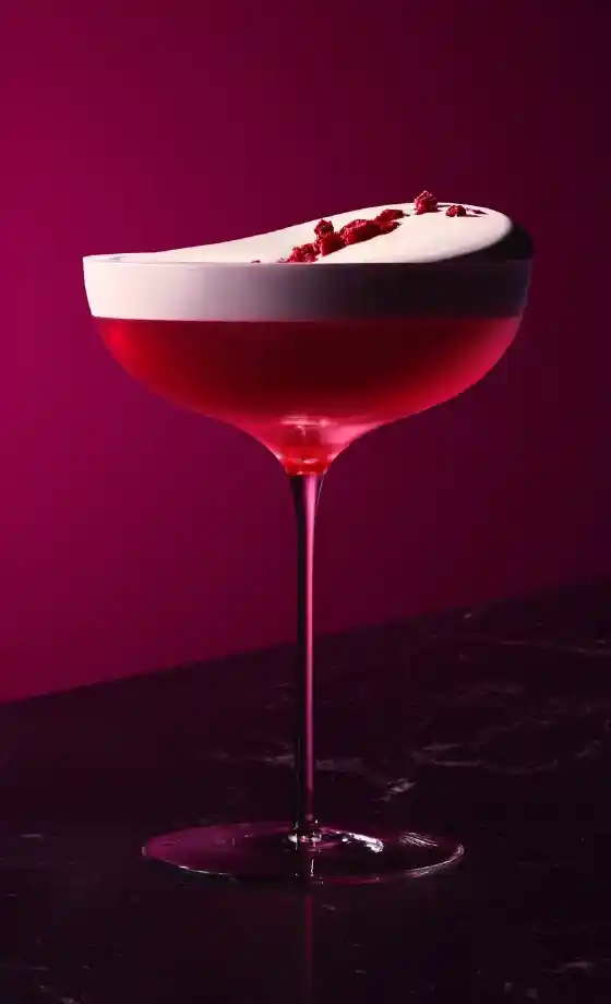 Black Ruby Sour Cocktail