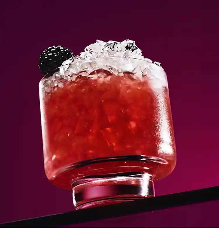 The Black Ruby Ramble Cocktail