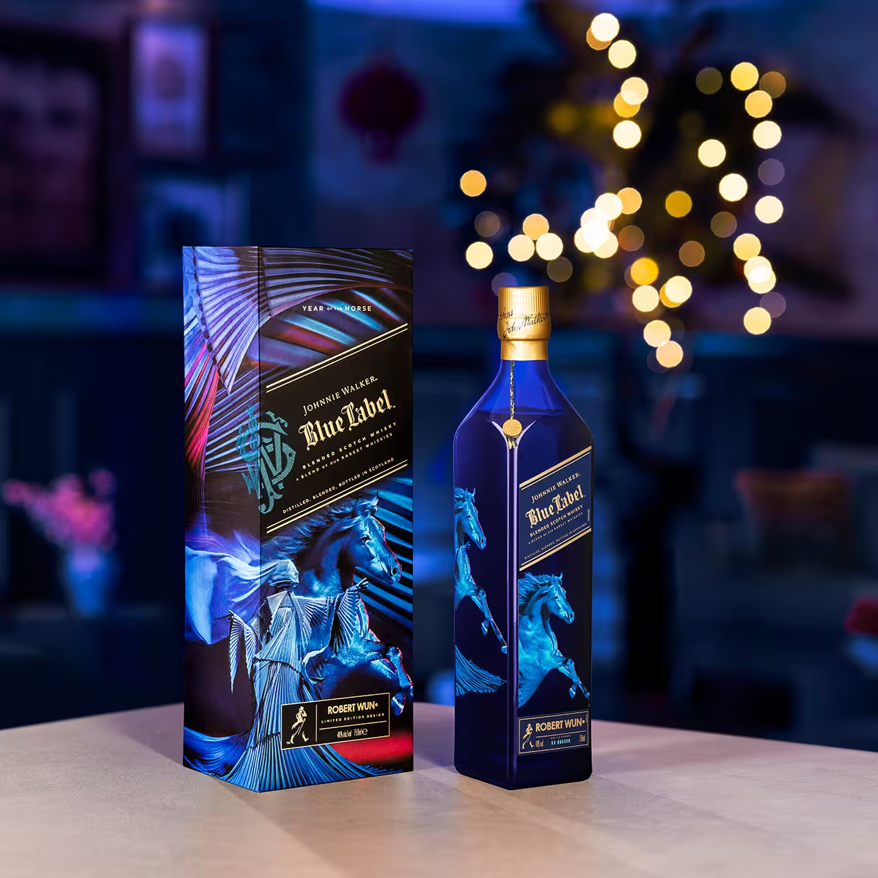 Johnnie Walker Blue Label Lunar Year Of The Horse New Year Limited