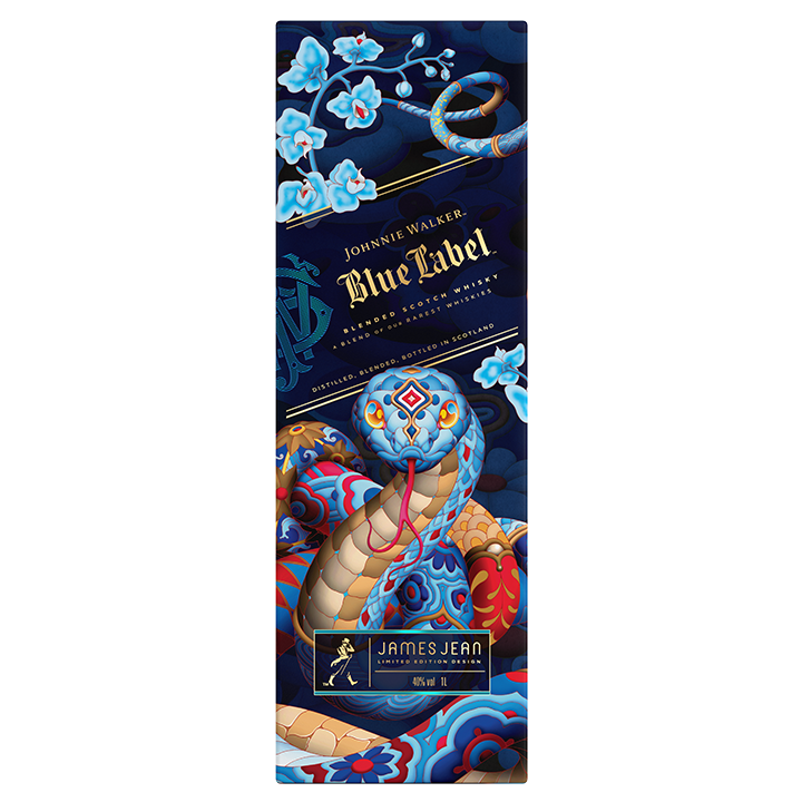 Johnnie Walker Blue Label Year of the Snake Limited Edition Design