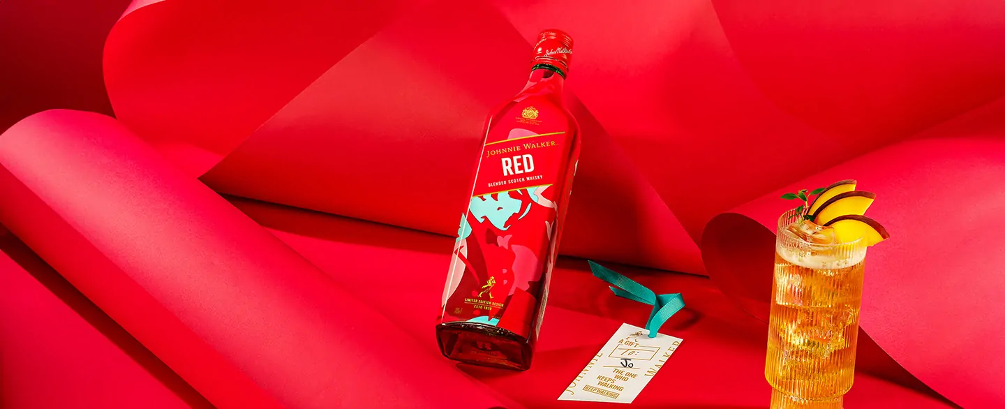 Johnnie Walker Red Label Icons Blended Scotch Whisky, 70cl