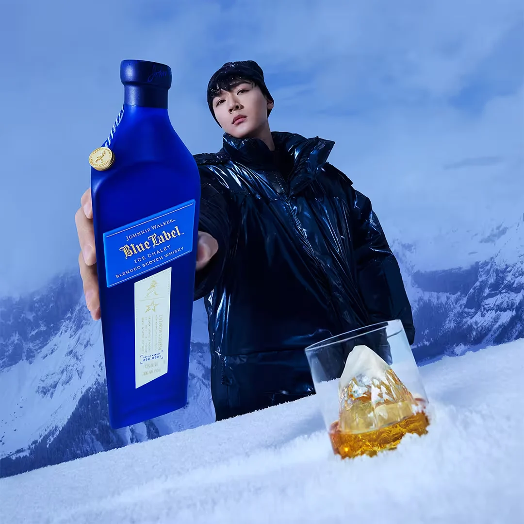 Johnnie Walker Launches Blue Label Ice Chalet​ US