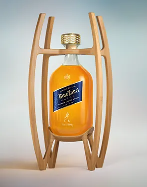 Johnnie Walker 木製樽型置物 中型 Johnnie Walker Blue Label Ultra Whisky | 蘇格蘭威士忌| Johnnie