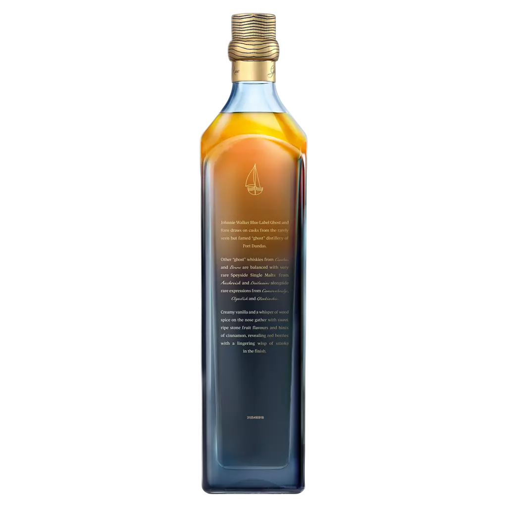 Johnnie Walker Blue Label Ghost & Rare Port Dundas Blended Scotch