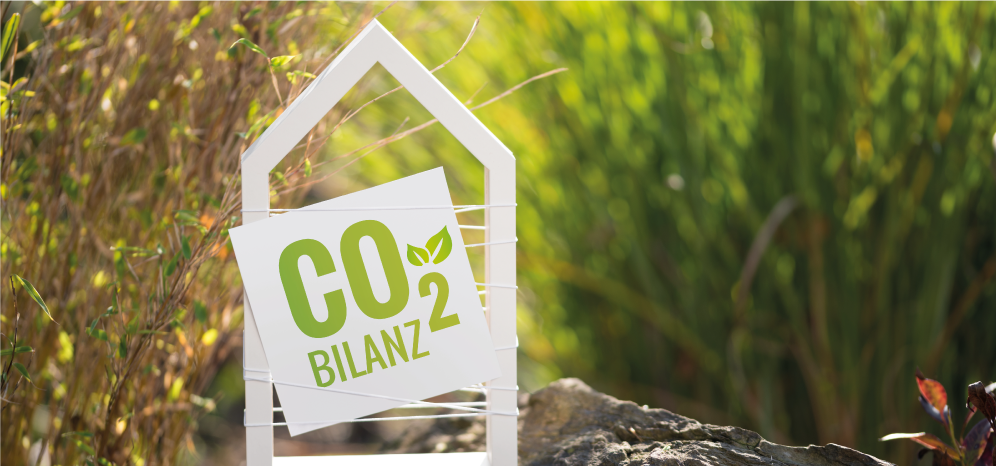 Haus mit CO2-Schild Link zum Artikel